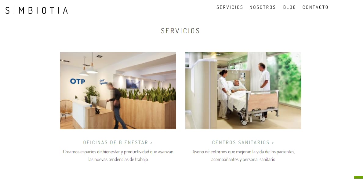 Ejemplo de marketing B2B: Simbiotia