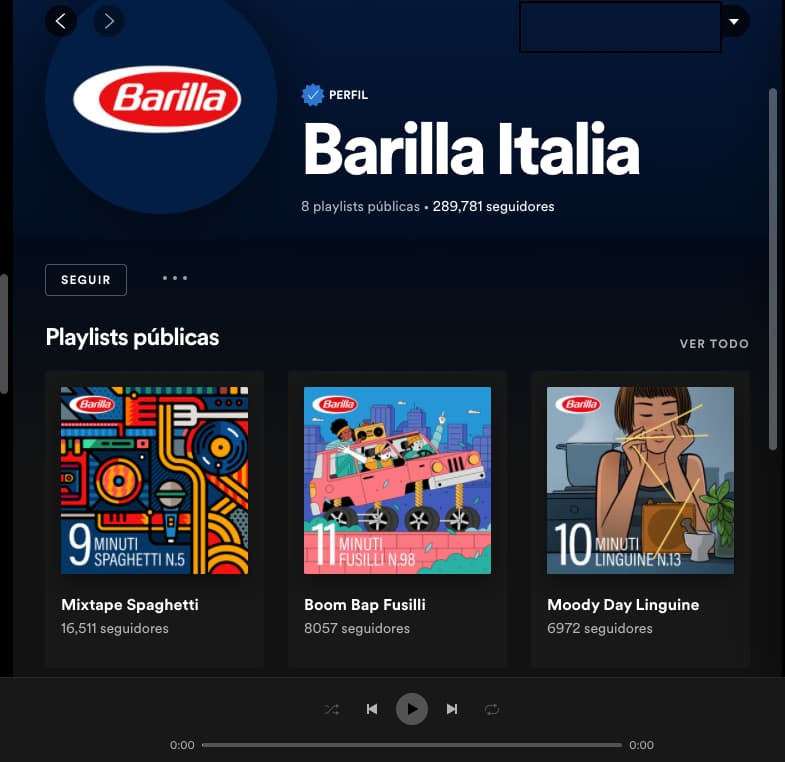 Ejemplo de estrategia de marketing de Barilla